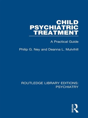 cover image of Child Psychiatric Treatment